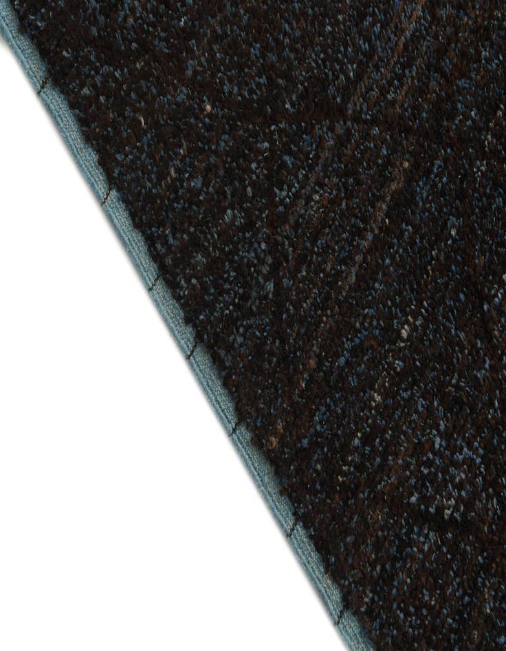 Detail image of 6' 1 x 9' 5 Hand Knotted Moroccan Wool Rug