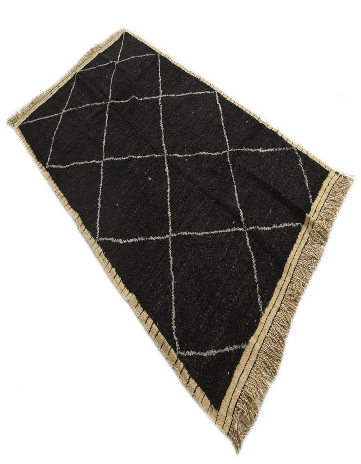 Detail image of 5' x 8' 10  Hand Knotted Moroccan Wool Rug