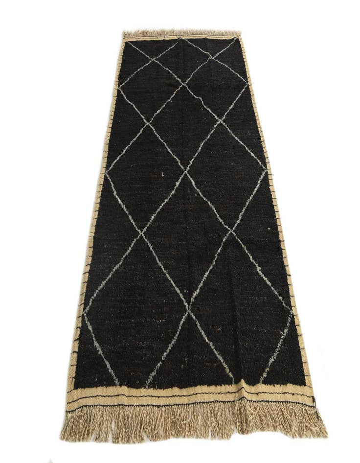 Detail image of 5' x 8' 10  Hand Knotted Moroccan Wool Rug