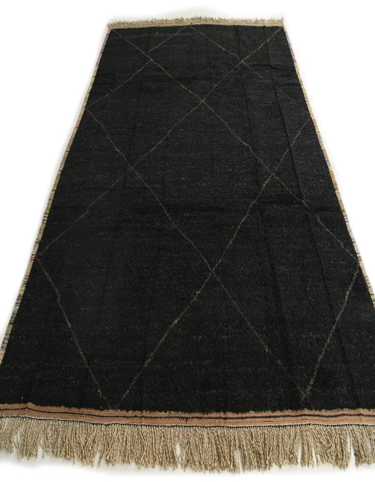 Detail image of 8' 1 x 10' 7  Hand Knotted Moroccan Wool Rug