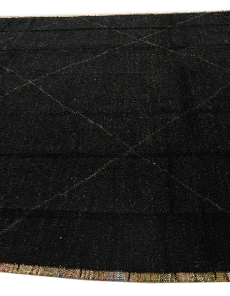 Detail image of 8' 1 x 10' 7  Hand Knotted Moroccan Wool Rug