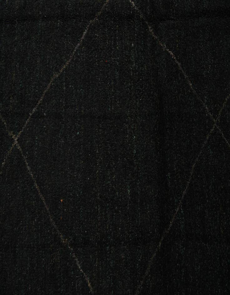 Detail image of 8' 1 x 10' 7  Hand Knotted Moroccan Wool Rug