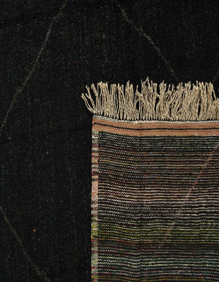 Detail image of 8' 1 x 10' 7  Hand Knotted Moroccan Wool Rug