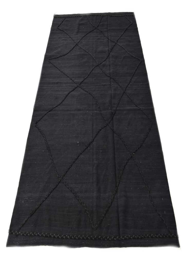 5' 8 x 8' Hand Knotted Moroccan Wool Rug