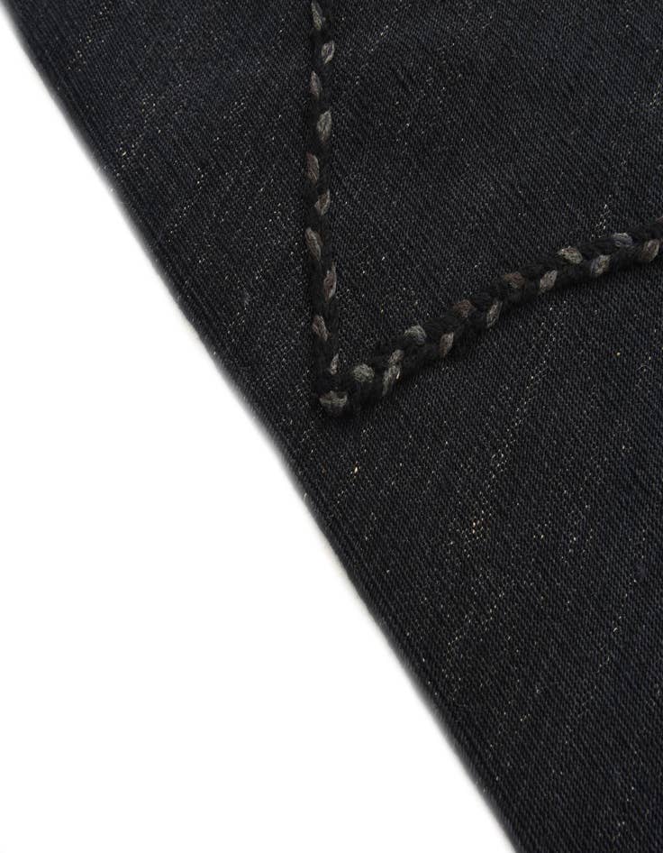 Detail image of 5' 9 x 7' 11  Hand Knotted Moroccan Wool Rug