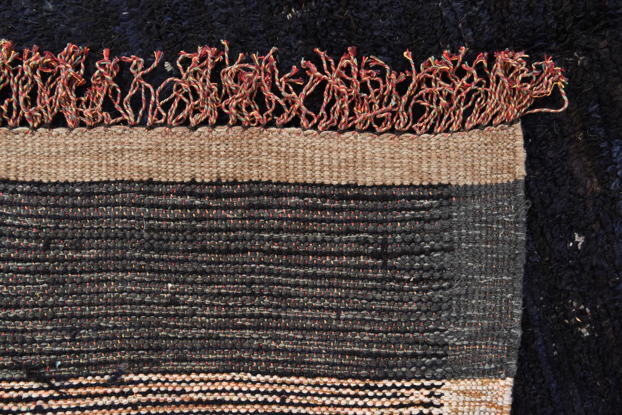 8' 2 x 10' 5 Hand Knotted Moroccan Wool Rug