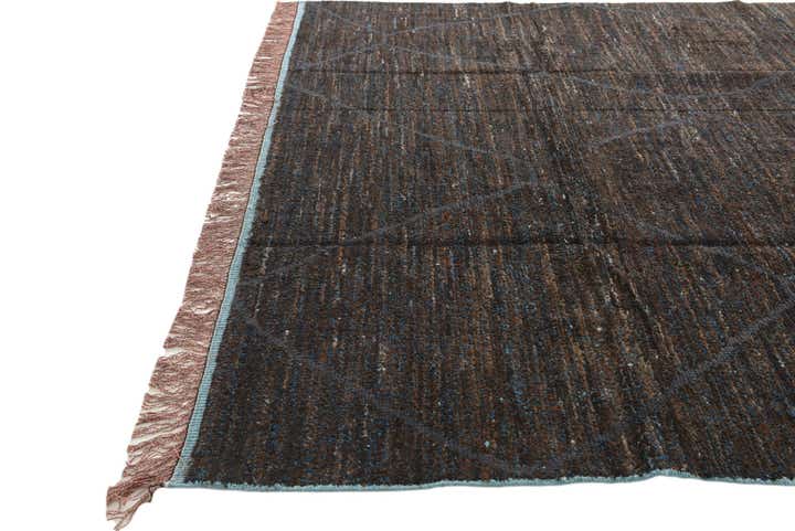 8' 10 x 12' 7 Hand Knotted Moroccan Wool Rug