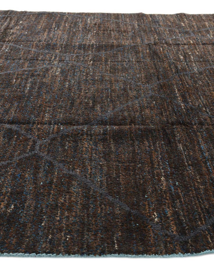 Detail image of 8' 10 x 12' 7  Hand Knotted Moroccan Wool Rug