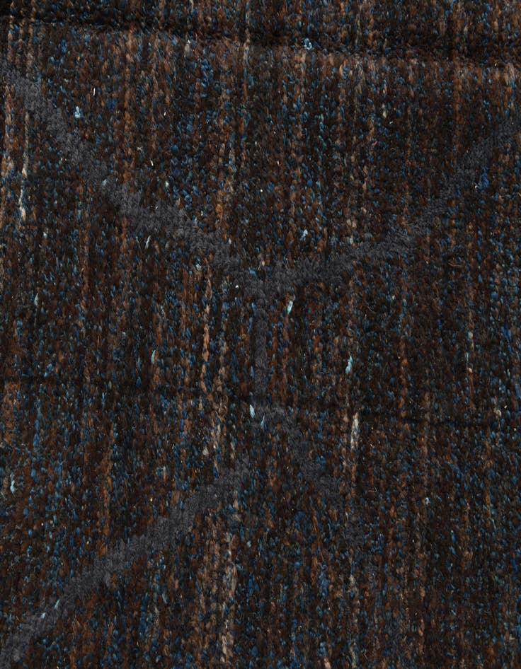 Detail image of 8' 10 x 12' 7  Hand Knotted Moroccan Wool Rug
