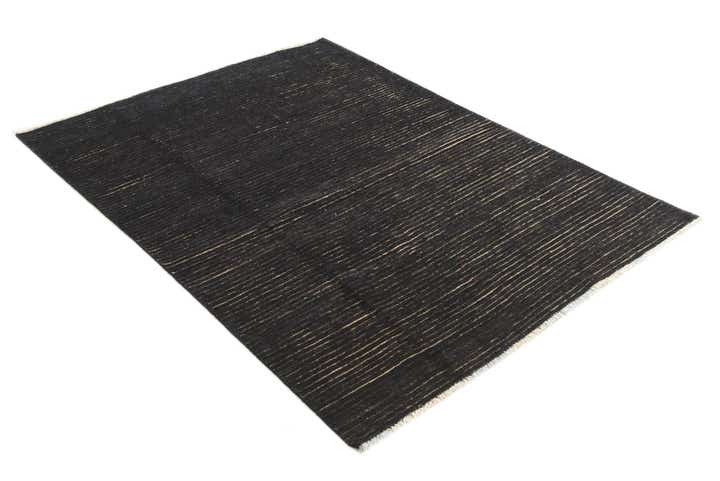 5' x 6' 6 Hand Knotted Moroccan Wool Rug
