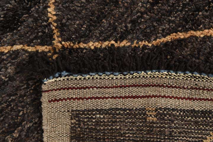 5' 2 x 7' 10 Hand Knotted Moroccan Wool Rug