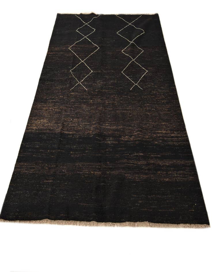 Detail image of 5' 6 x 7' 8  Hand Knotted Moroccan Wool Rug