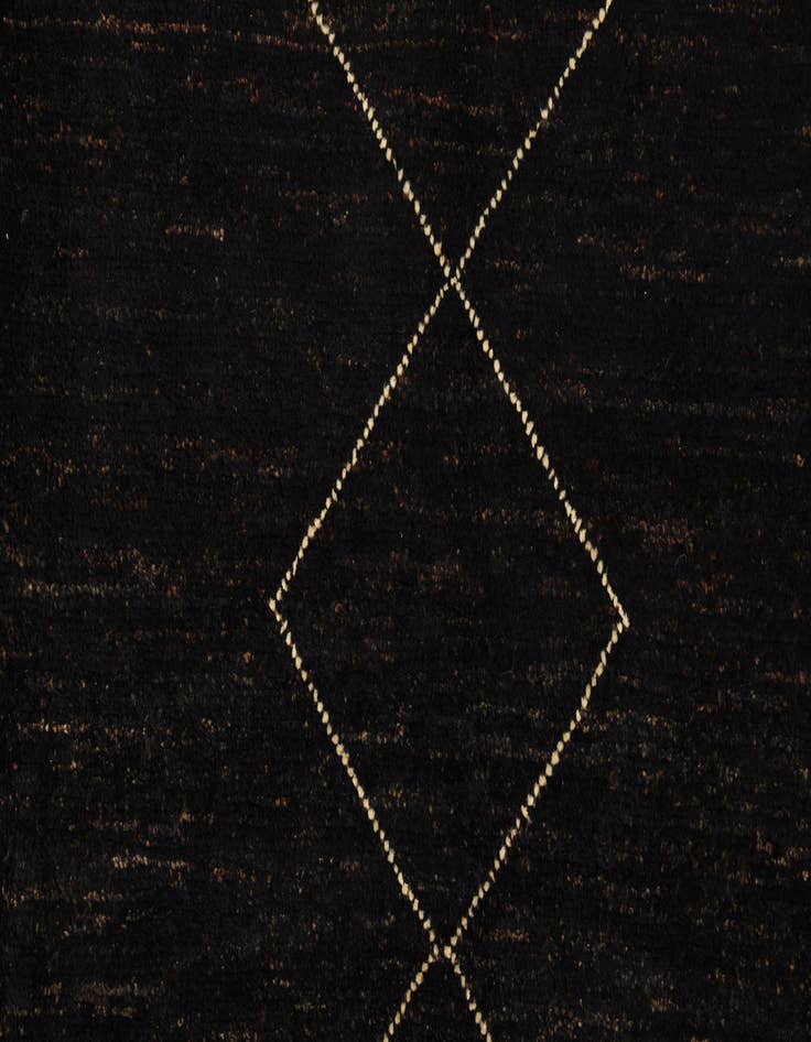 Detail image of 5' 6 x 7' 8  Hand Knotted Moroccan Wool Rug