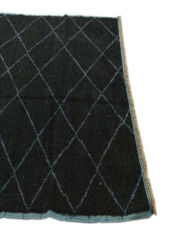 6' 2 x 8' 9 Hand Knotted Moroccan Wool Rug