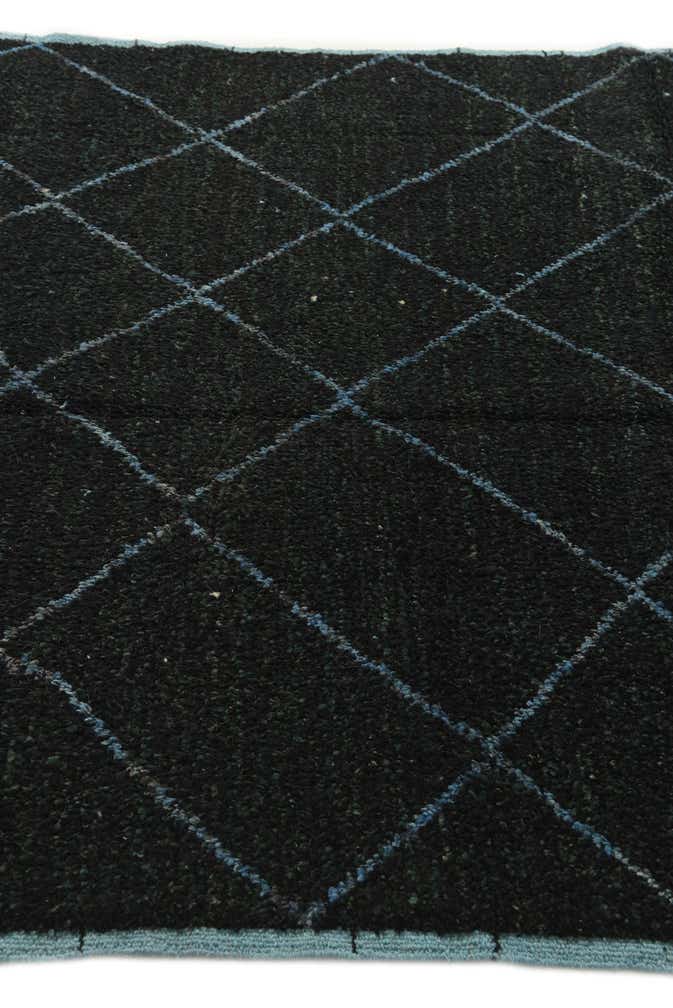 6' 2 x 8' 9 Hand Knotted Moroccan Wool Rug