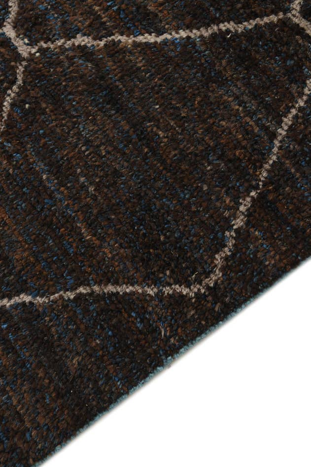 Detail image of 5' 1 x 7' 4 Hand Knotted Moroccan Wool Rug