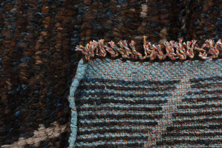 5' 1 x 7' 4 Hand Knotted Moroccan Wool Rug