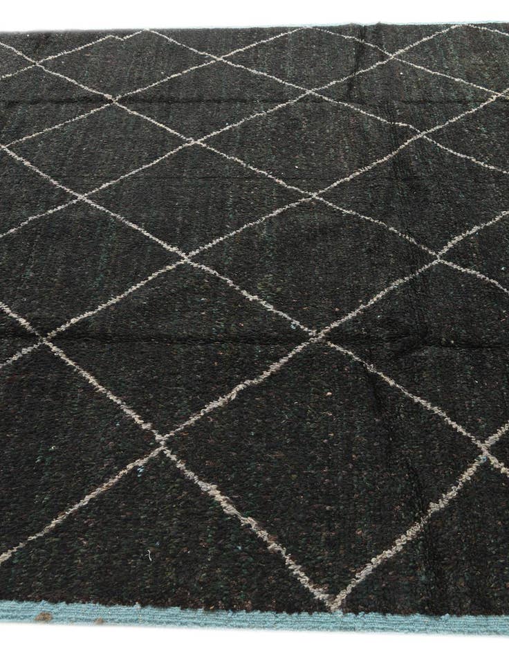 Detail image of 8' 3 x 10' 8  Hand Knotted Moroccan Wool Rug