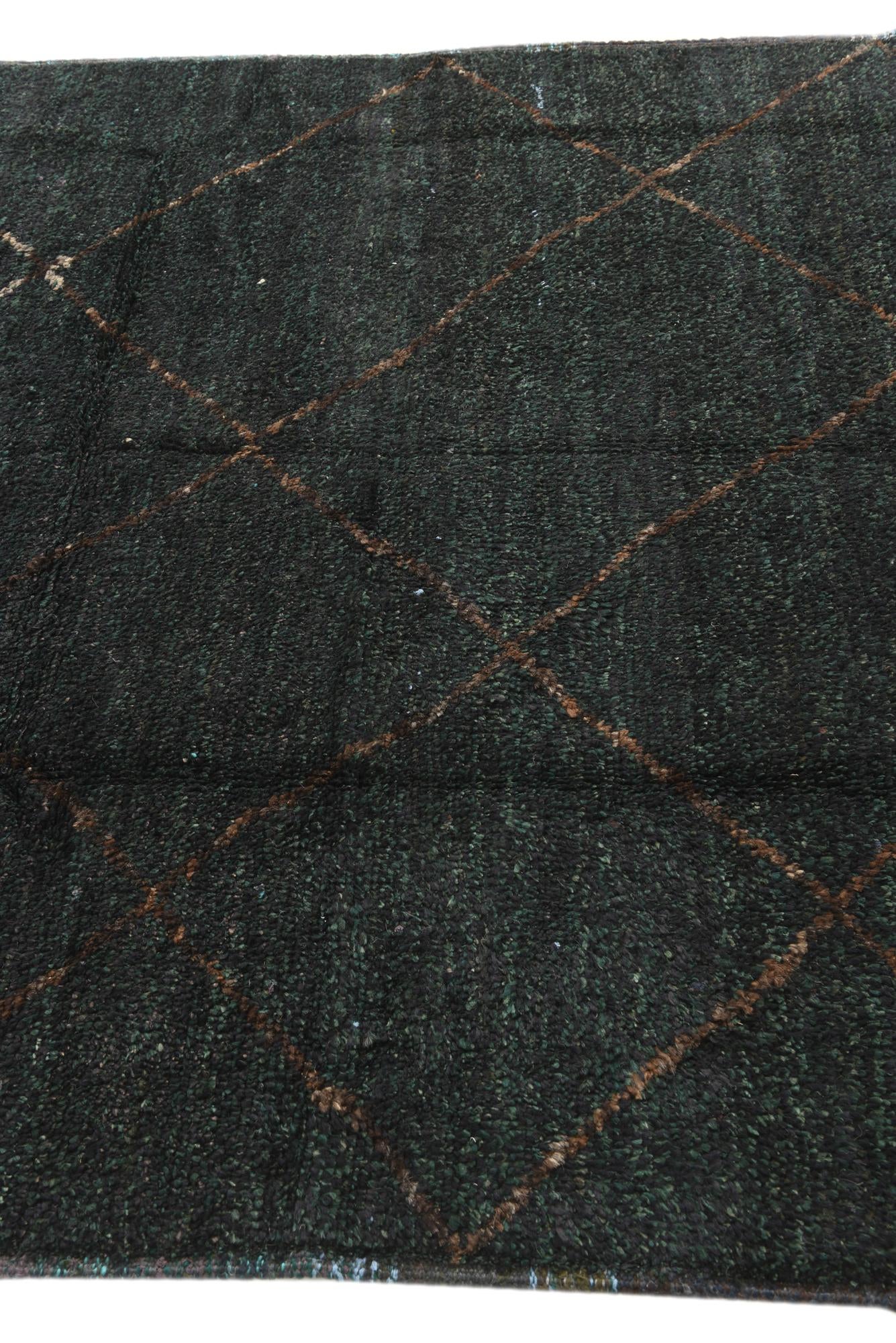 6' 3 x 9' Hand Knotted Moroccan Wool Rug