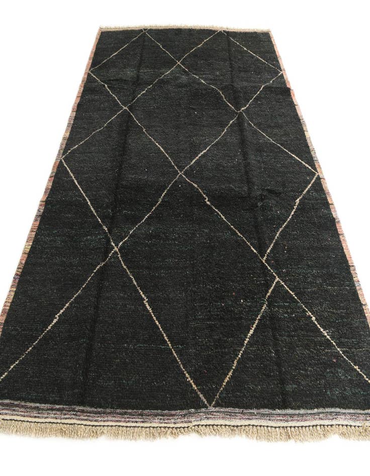 Detail image of 8' 2 x 10' 9  Hand Knotted Moroccan Wool Rug