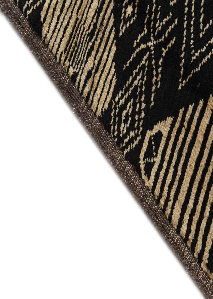 6' 2 x 9' 3 Hand Knotted Moroccan Wool Rug