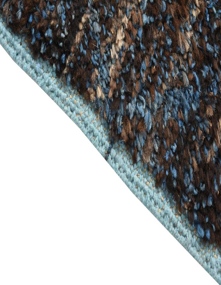 Detail image of 8' 1 x 10' 5  Hand Knotted Moroccan Wool Rug