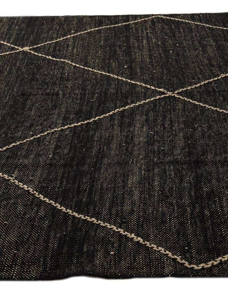 Detail image of 8' 1 x 10' 1  Hand Knotted Moroccan Wool Rug