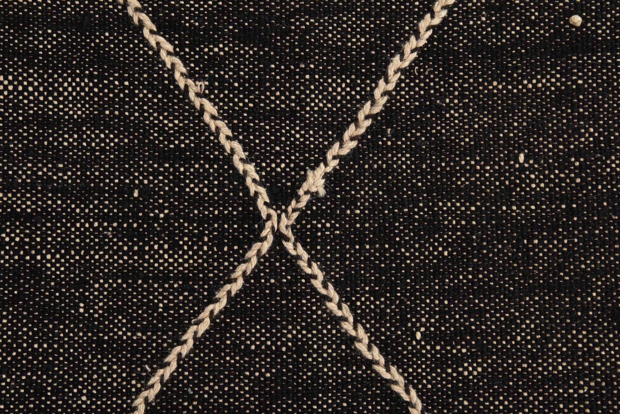 8' 1 x 10' 1 Hand Knotted Moroccan Wool Rug