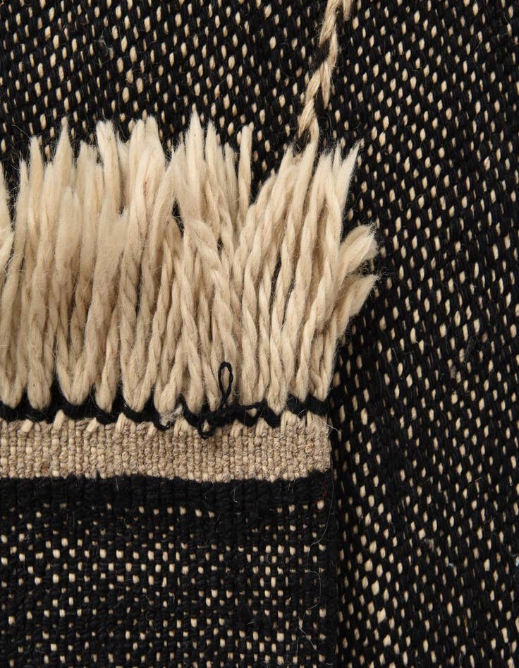 Detail image of 8' 1 x 10' 1  Hand Knotted Moroccan Wool Rug