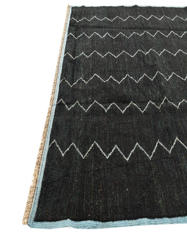 Detail image of 9' x 12' 9  Hand Knotted Moroccan Wool Rug