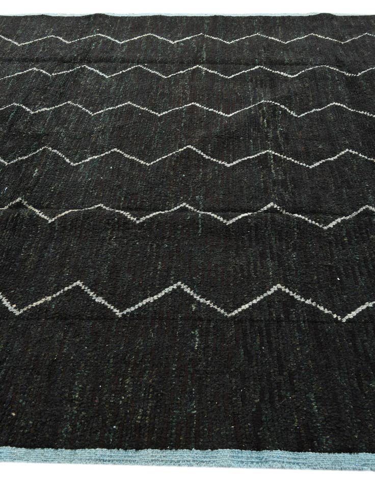 Detail image of 9' x 12' 9  Hand Knotted Moroccan Wool Rug