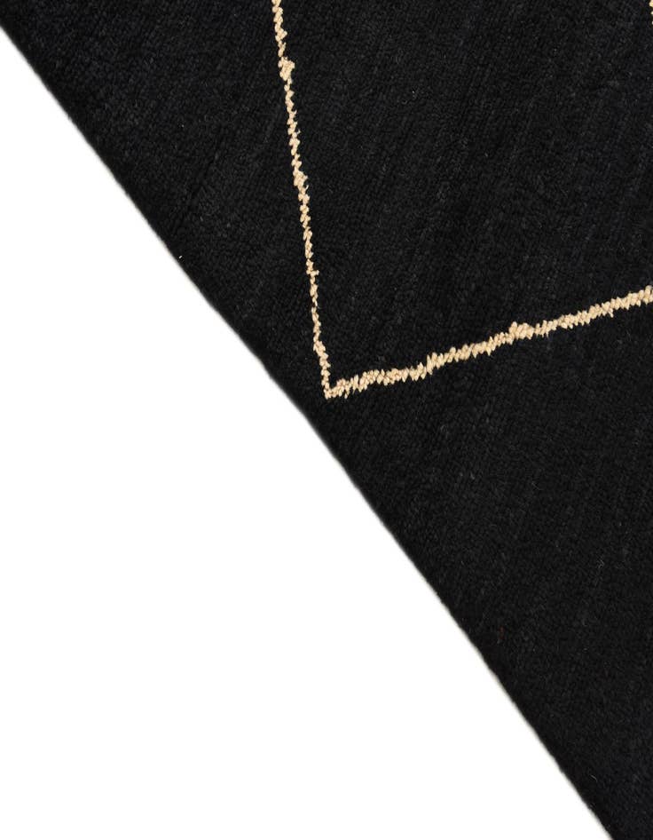 Detail image of 6' 5 x 10'  Hand Knotted Moroccan Wool Rug