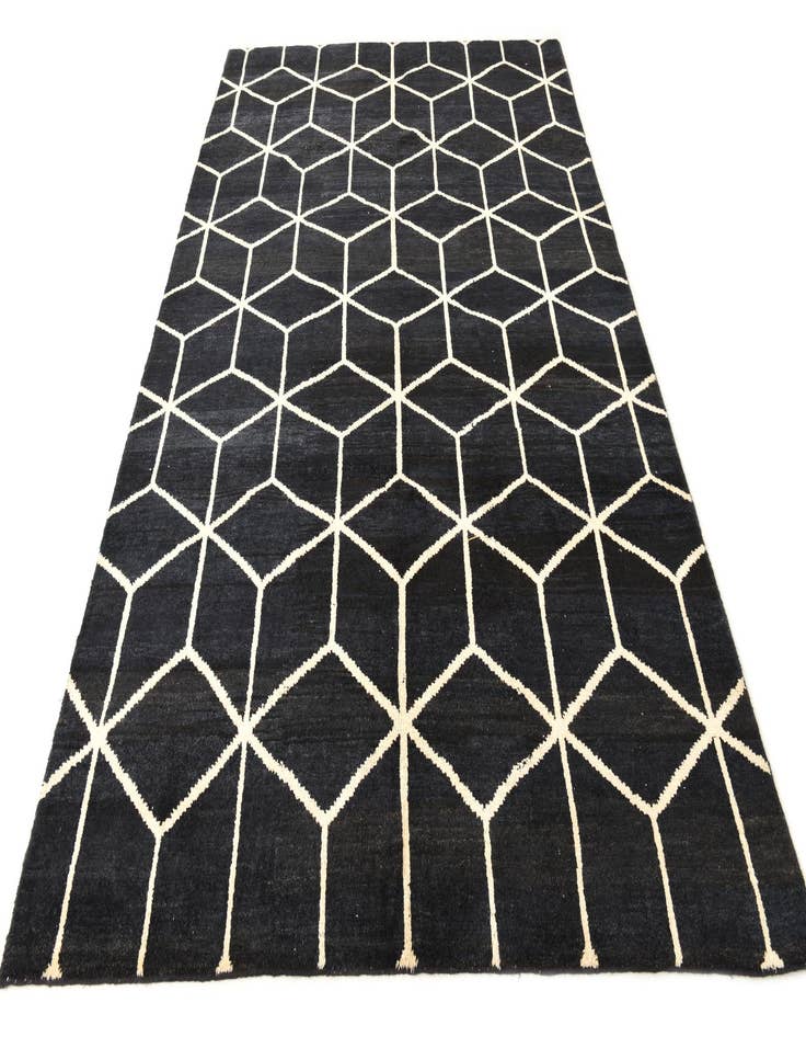 Detail image of 6' 8 x 10' 3  Hand Knotted Moroccan Wool Rug