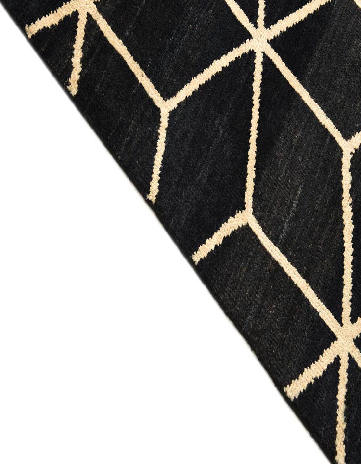 Detail image of 6' 8 x 10' 3  Hand Knotted Moroccan Wool Rug