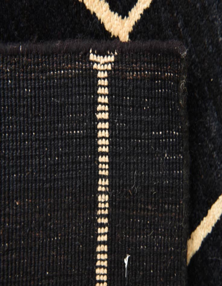 Detail image of 6' 8 x 10' 3  Hand Knotted Moroccan Wool Rug