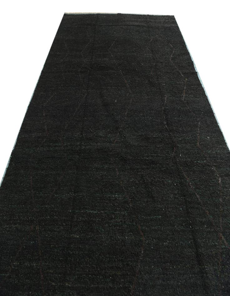 Detail image of 9' x 12' 8  Hand Knotted Moroccan Wool Rug