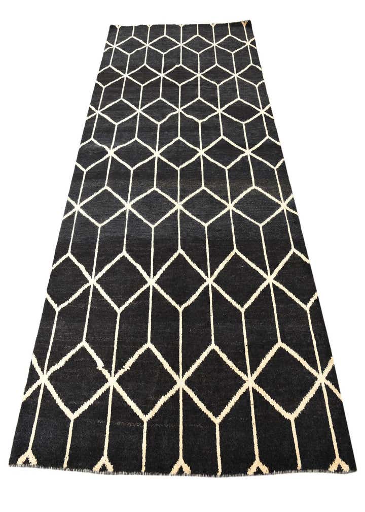 6' 5 x 9' 9 Hand Knotted Moroccan Wool Rug