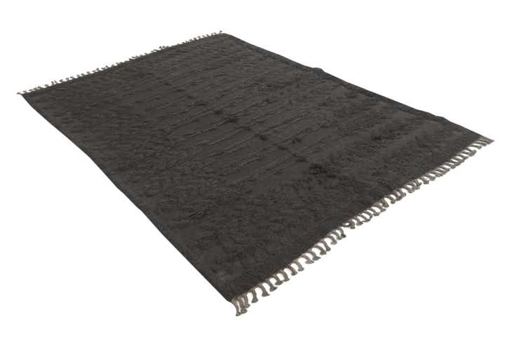 5' 3 x 7' 7 Hand Knotted Moroccan Wool Rug