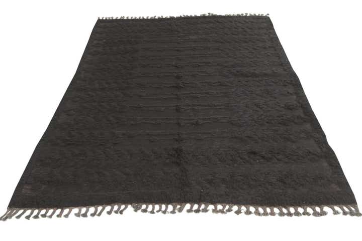 5' 3 x 7' 7 Hand Knotted Moroccan Wool Rug