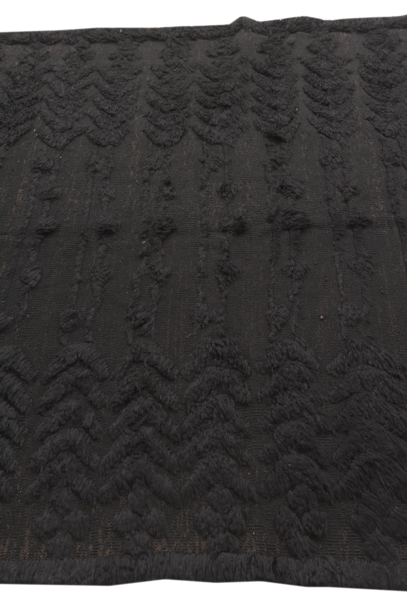 5' 3 x 7' 7 Hand Knotted Moroccan Wool Rug