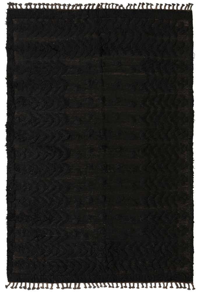 5' 3 x 7' 7 Hand Knotted Moroccan Wool Rug