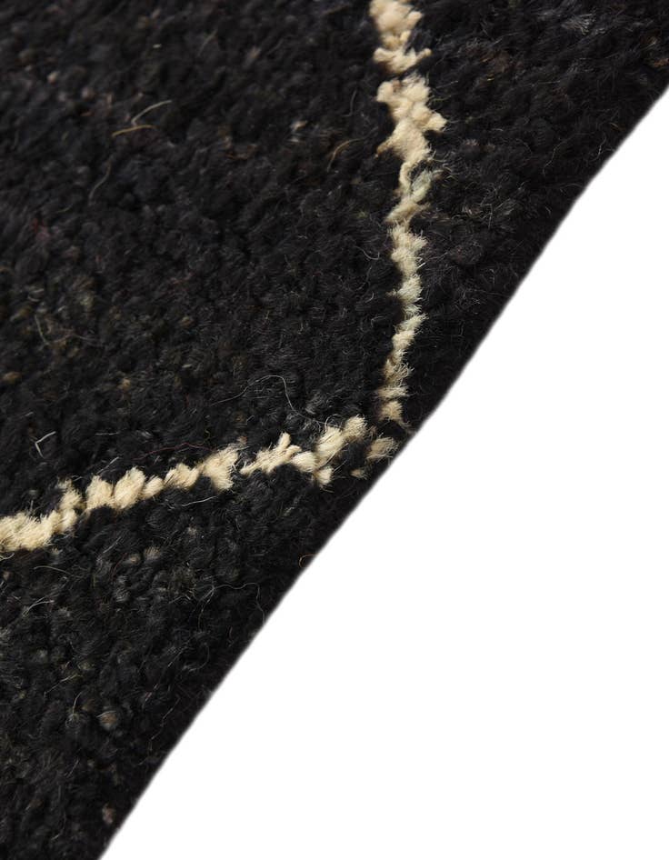 Detail image of 9' x 11' 10 Hand Knotted Moroccan Wool Rug