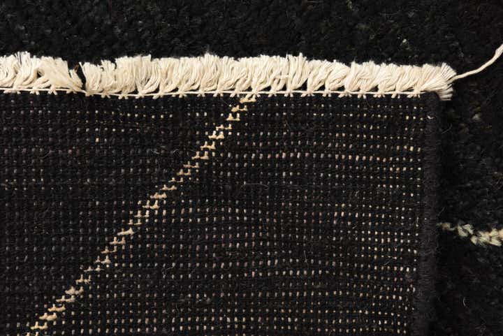 9' x 11' 10 Hand Knotted Moroccan Wool Rug