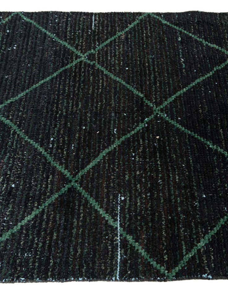 Detail image of 4' 1 x 6' 2  Hand Knotted Moroccan Wool Rug