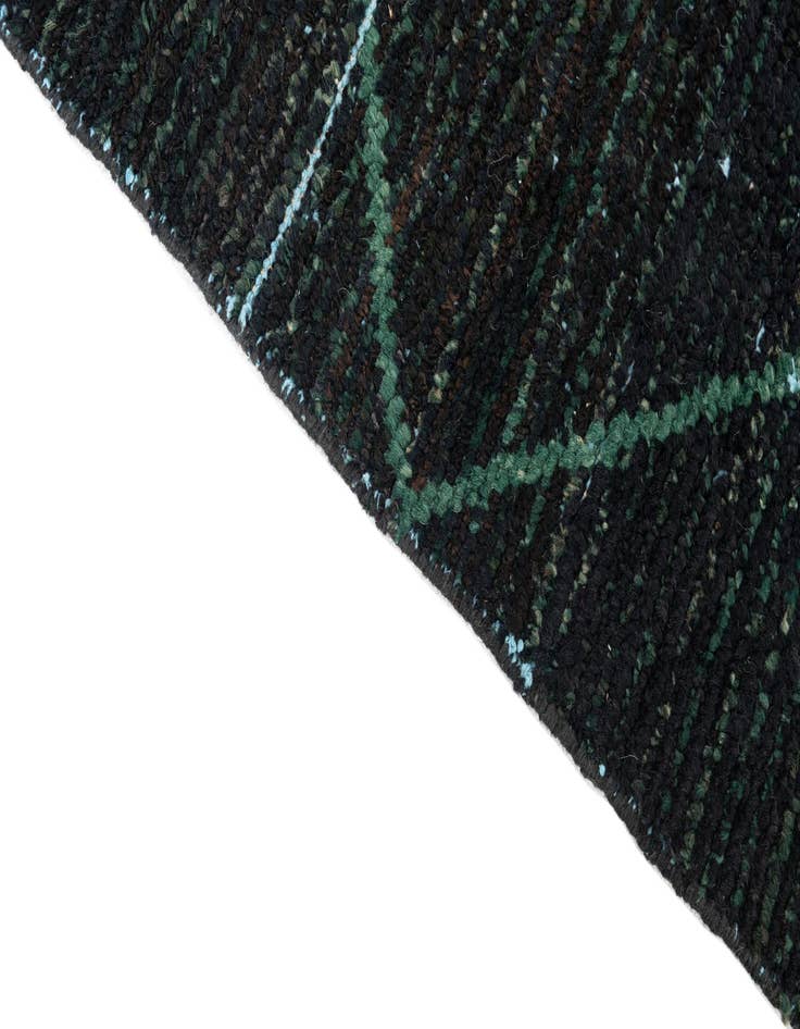 Detail image of 4' 1 x 6' 2  Hand Knotted Moroccan Wool Rug