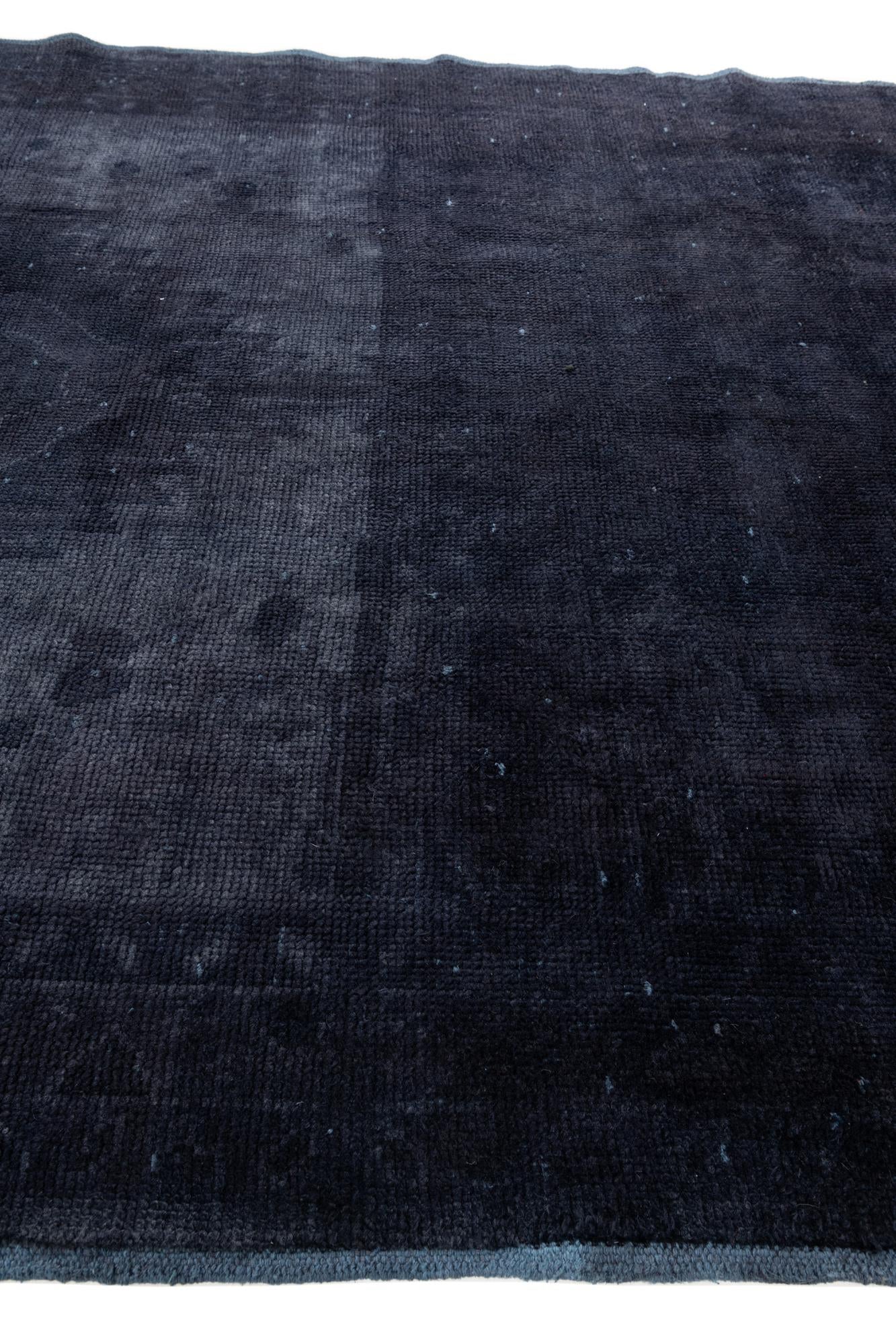 7' 10 x 9' 10 Hand Knotted Moroccan Wool Rug