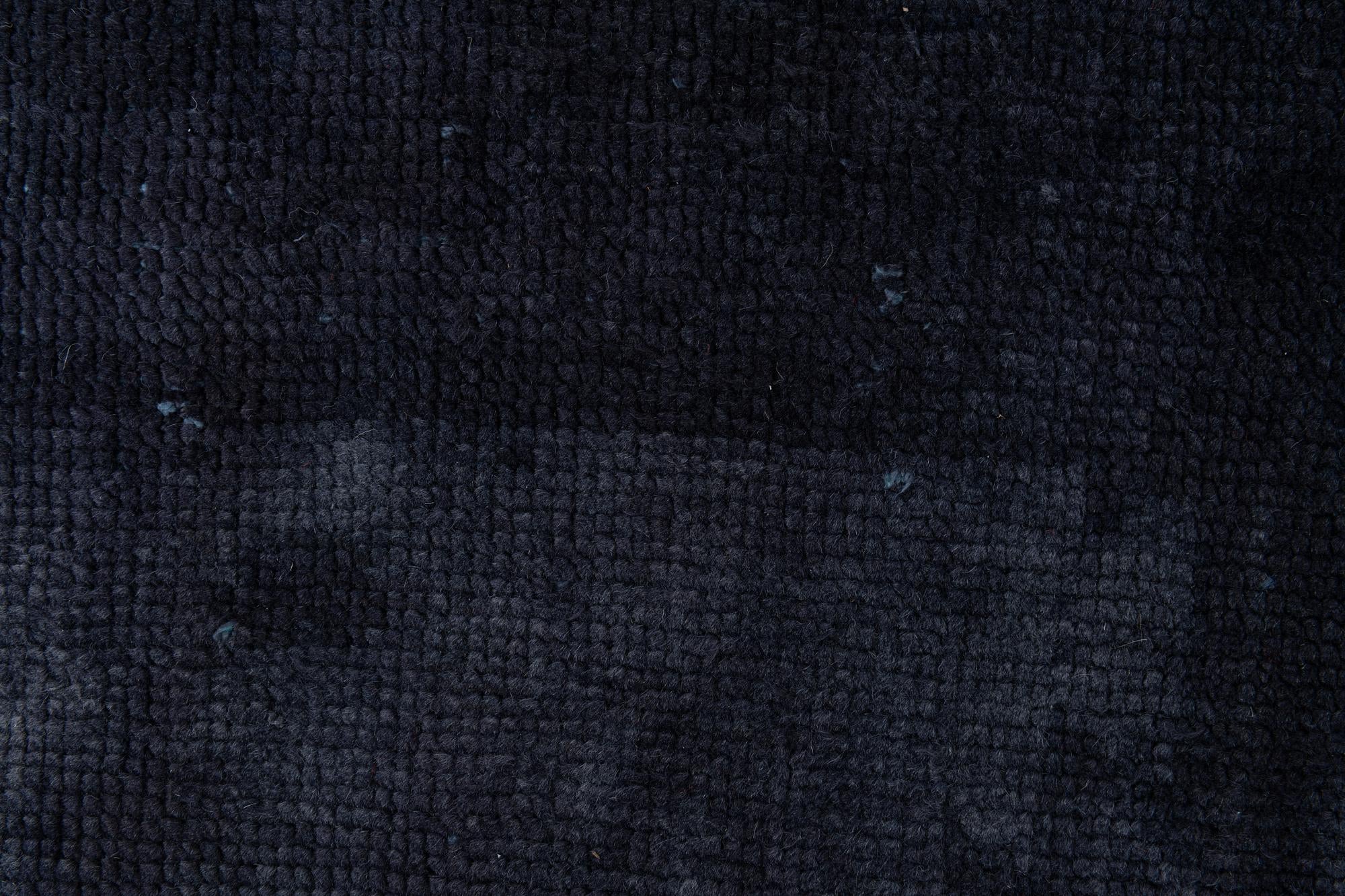 7' 10 x 9' 10 Hand Knotted Moroccan Wool Rug