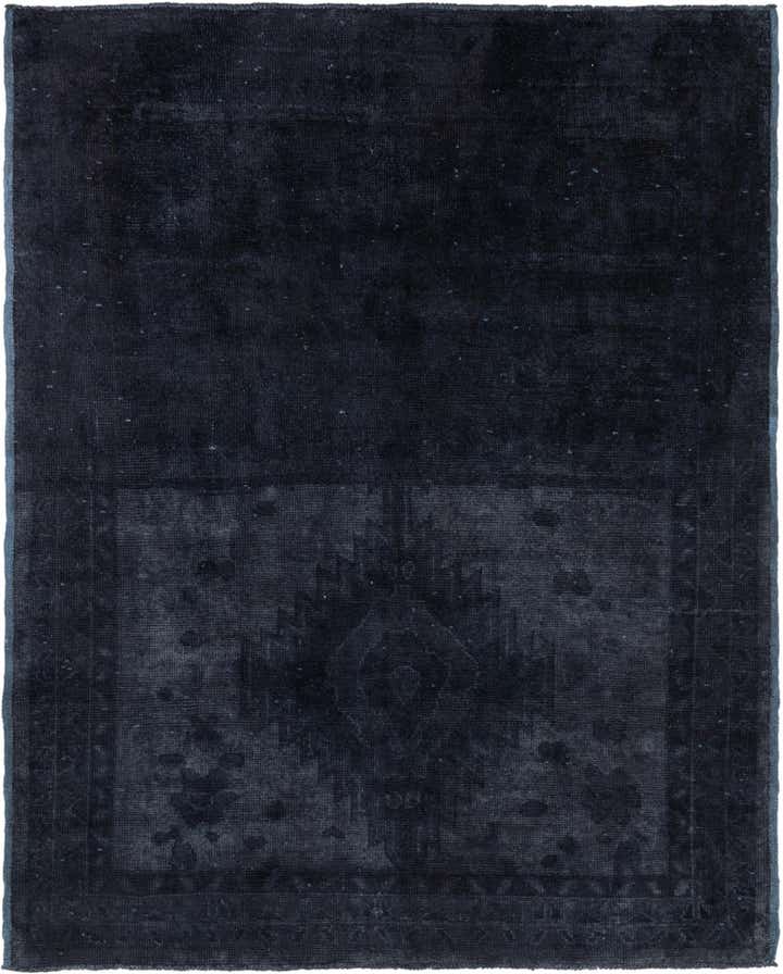7' 10 x 9' 10 Hand Knotted Moroccan Wool Rug