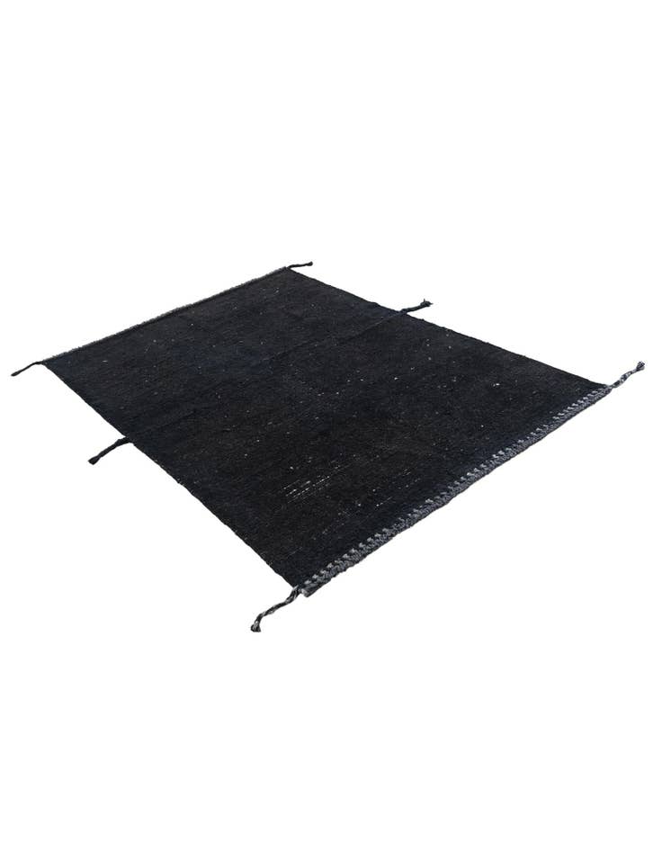 Detail image of 4' 3 x 6' 4  Hand Knotted Moroccan Wool Rug