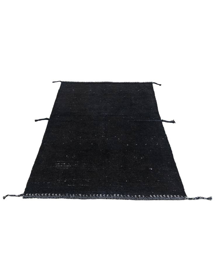 Detail image of 4' 3 x 6' 4  Hand Knotted Moroccan Wool Rug